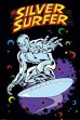 Silver Surfer Poster - Retro